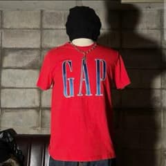 GAP tシャツ　お兄系　平成　ギャル男　ボタン　ピチT y2kのサムネイル