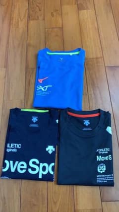 【再値下げ】Tシャツ３枚　デサントムーブスポーツ　ミズノのサムネイル