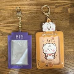 BT21 RJ トレカホルダー キーホルダー 2点セットのサムネイル