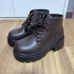 VIVIAN COLLECTION 厚底ブーツ ブラウンのサムネイル