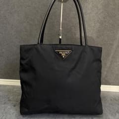 ス*9様 PRADA A4可 2室 三角ロゴ ナイロン トートバッグ 肩掛け ブ ス*9様 PRADA A4可 2室 三角ロゴ ナイロン トートバッグ 肩掛け ブ
