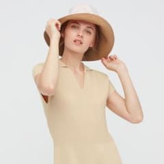 UNIQLO イネス UVカット アジャスタブルワイドブリムハットのサムネイル