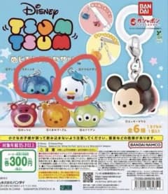 Disney Tsum Tsum めじるしアクセサリー 2種セットのサムネイル
