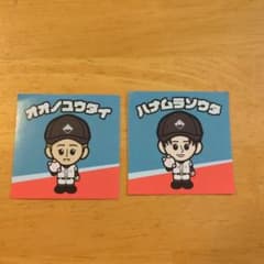 大野雄大 花村想太 甲子園ステッカーのサムネイル