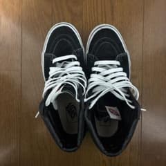 Vans ハイカットスニーカー ブラック/ホワイトのサムネイル