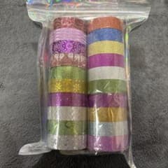 ラメ入りマスキングテープ 20色セットのサムネイル
