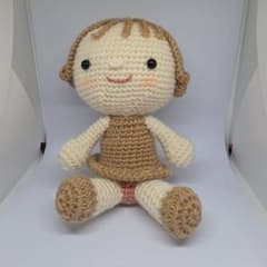 あみぐるみ 女の子 ハンドメイド ぬいぐるみのサムネイル