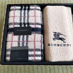 BURBERRY タオルセット チェック柄 2枚入り - メルカリ