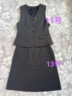 事務服　ベスト 11号　スカート 13号　Pieds(ピエ)のサムネイル
