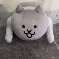 태그 첨부! 냥코 대전쟁 MB 봉제인형 메탈 고양이 빌더 BIG 봉제인형