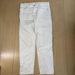 UNIQLO JEANS ホワイトデニムパンツ 24インチ(61cm)