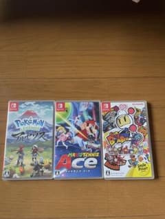 マリオテニス　　ボンバーマン　switchのサムネイル
