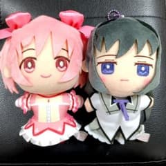 まどかマギカ ぬいぐるみ・マスコット 2体セットのサムネイル