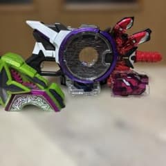 DXレーザーレイズライザー&ブーストマークツーレイズバックルセットおまけニンジャのサムネイル