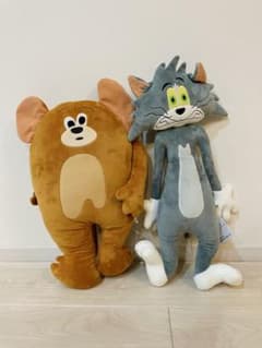 [태그 첨부] 톰과 제리 엄청나는 봉제인형 Funny Art 2체 세트