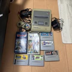 Nintendo Super Famicom 本体とゲームソフトセットのサムネイル