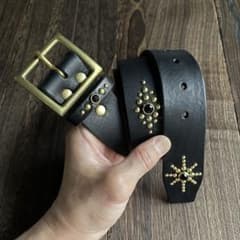 ディッキーズ874用スタッズベルト ミッスーリ 真鍮 HTC CALEE - メルカリ