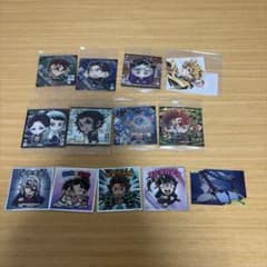 鬼滅の刃 シール ステッカー まとめ売り 13枚セットのサムネイル