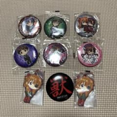 エヴァンゲリオン 缶バッジ ラバーマスコット 計9点セットのサムネイル