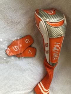 ★ホンマ HONMA／UT・FWヘッドカバー／3.5.7番手付き／1個のサムネイル
