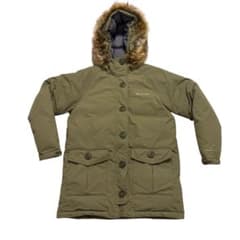 美品　人気カラー　コロンビア　タナナループダウンジャケット　M 3204 カーキ 美品 人気カラー コロンビア タナナループダウンジャケット M 3204