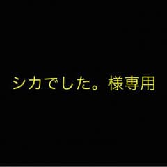 シカでした。様専用のサムネイル