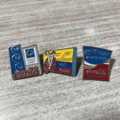 コカコーラ　ピンバッジ　2004 オリンピックのサムネイル