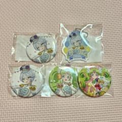 プリパラ まるくじ ファルル 紫京院ひびき 缶バッジ アクリル