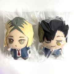 ハイキュー!! サンリオ ちびぐるみ vol.1 孤爪研磨 黒尾鉄朗 セット