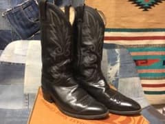 トニーラマ　ウエスタンブーツ　黒　10E 美品‼️のサムネイル