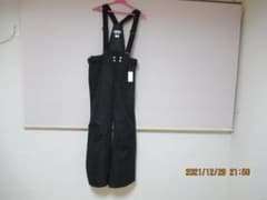 新品・未使用レディーススキーパンツ黒のサムネイル