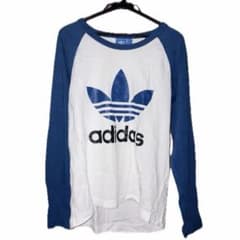 adidas トレフォイルロゴ ラグラン長袖カットソーのサムネイル