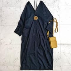 美品✨️ウィムガゼット シャツワンピース ロング リネン100% ブラック F 美品♪ウィムガゼット コットン100 ロングシャツワンピース 黒 - メルカリ