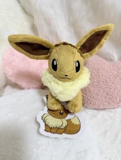 ☆Pokemon Center Original☆ Eevee Standing Plush Toy S ☆Unused☆
