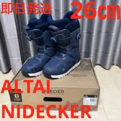 中古25-26 NIDECKER ALTAI27cmスノーボードブーツ　グラトリ 中古25-26 NIDECKER ALTAI27cmスノーボードブーツ グラトリ | Shop at