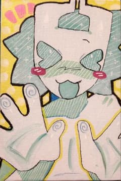 手描きオリジナルイラストのサムネイル