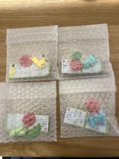 ポケモン チョコエッグ 旅立ちの3匹　4個セットのサムネイル