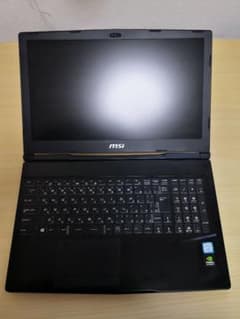 高性能ノートパソコン_MSI WE63  i7　QuadroP2000のサムネイル