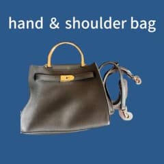 2way ショルダーバッグ ハンドバッグ ブラックのサムネイル