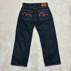 EVISU 2001 エヴィスジーンズ 赤カモメ 赤耳No2 W36 - メルカリ