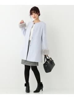 元値42,000円 試着のみ 昨冬商品 anySiSアンゴラコートのサムネイル
