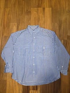 PORTER CLASSIC ロールアップ ギンガムチェックシャツ L 日本製のサムネイル
