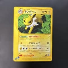 ポケモンカードe サンダース ☆ 拡張パック 裂けた大地 036/088 7w2