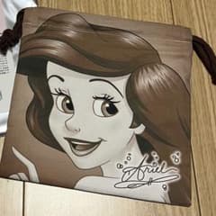 ディズニープリンセス　ランチ巾着M アリエル
