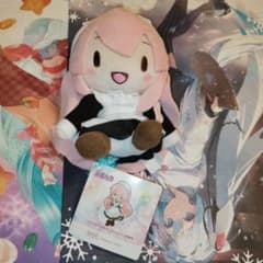 初音ミクシリーズ　ふわぷちミニぬいぐるみ　巡音ルカ　メイド
