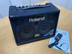 ローランド ステレオ・キーボード・アンプ KC-110 社外ACアダ付 送料