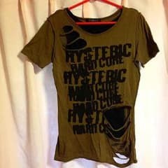 ヒス☆カーキ色穴あきROCKTシャツ セットのサムネイル