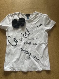 LANVIN COLLECTION リボン付き ロゴプリント 半袖Tシャツのサムネイル