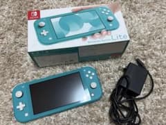 Nintendo Switch Lite ターコイズ 充電器付きのサムネイル