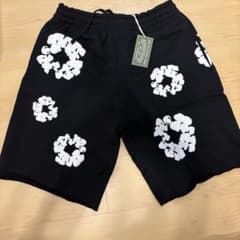 DENIM TEARS デニムティアーズ ハーフパンツ 黒 正規品 - メルカリ